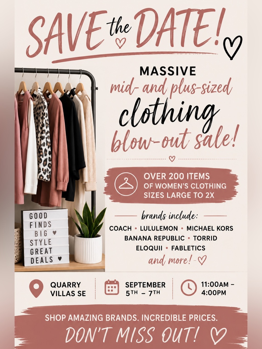 🎉 YYC POSHERS! Shop My Closet IRL! 🎉
